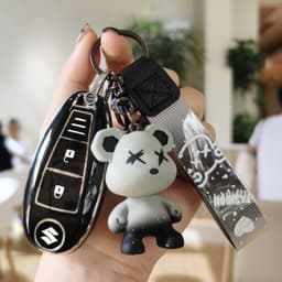 Ốp Chìa Khóa Xe Suzuki Swift Smartkey TPU Bảo Vệ Chìa Khóa Chống Trầy Xước, Chống Va Đập KeyChill 9
