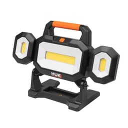 Thân Đèn Chiếu Sáng HUKAN G3-GZ037, Ánh Sáng Trằng Lạnh 6500k, 3 Đèn Gập Mở, Chân Pin Phổ Thông 4