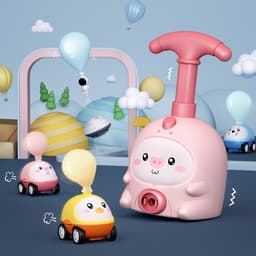 [ Vui Nhộn ]🚗 XE CHẠY BẰNG BONG BÓNG – ĐỒ CHƠI KHOA HỌC THÚ VỊ CHO BÉ 🚗🎈 6