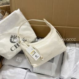 CHSK - Đeo 2 Kiểu - Túi Kẹp Nách Hobo Form Basic Da Nhám 4