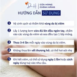 Blue Cap Cream - Kem Bôi Viêm Da Cơ Địa, Eczema, Chàm, Vảy Nến, Giảm Ngứa, Mẩn Đỏ, Dịu Da, Tuýp 50g 5
