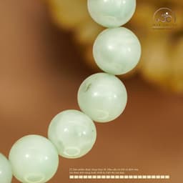 Ngọc Đan Tâm - Vòng Tay Đá Angelite 10mm 2A - Mệnh Thuỷ 5