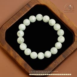 Ngọc Đan Tâm - Vòng Tay Đá Angelite 10mm 2A - Mệnh Thuỷ 6