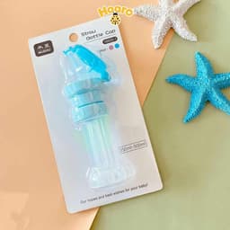 Bộ chuyển đổi sang ống hút gắn chai nước cho bé tiện dụng mang ra ngoài, chống đổ, chống sặc 6