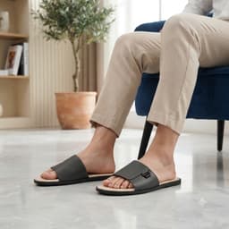 dép quai ngang da mycro thời trang trè trung dép phối đồ sang trọng lịch sự cá tính thời trang fashion 2026 mới lạ mã B 5