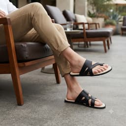Dép xỏ ngón nam thời trang mới 2026 dép phối trẻ trung sang trọng lịch sự thời trang fashion nam thích hợp đi chơi mã B 2