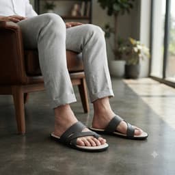 Dép xỏ ngón nam thời trang mới 2026 dép phối trẻ trung sang trọng lịch sự thời trang fashion nam thích hợp đi chơi mã B 4