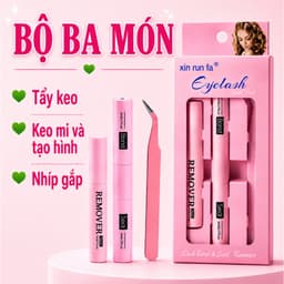 Keo dán mi 2in1 BOND & SEAL 10ml giữ chắc mi đến 72h và gel tháo mi REMOVER dành cho mi cụm, DIY và mi cặp (MG) 2