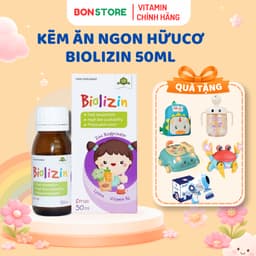 [Chọn quà] Kẽm ăn ngon hữu cơ Biolizin dành cho bé từ 3 tháng tuổi 1