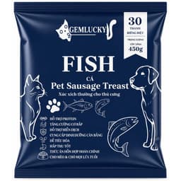 Xúc Xích GemLucky Bịch 30 cây thơm ngon cho chó mèo - KUPET SHOP 4