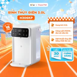 [MỚI] Bình Thủy Điện Bear 3L WDS-H306KP Bình Đun Nước Nóng Trực Tiếp Chuẩn Nhiệt 13 Mức Nhiệt Tùy Chỉnh Pha Trà Pha Sữa 1