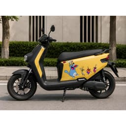 Tem Dán Xe Oggy Và Những Chú Gián Hoạt Hình Ngộ Nghĩnh Trang Trí Ô Tô Xe Máy Laptop Chống Nước Bền Đẹp 3