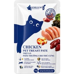 Pate GemLucky Gói 70g Dinh Dưỡng Cho Chó Mèo Mọi Lứa Tuổi 2