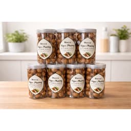 500Gr Hạt macca nứt vỏ size vip đóng hộp. 3