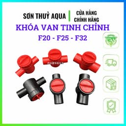 Van Khóa Tinh Chỉnh PVC STORM AQUA F20 F25 F32 | Van Điều Chỉnh Lưu Lượng Nước Cho Hồ Cá, Hồ Koi 5