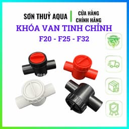 Van Khóa Tinh Chỉnh PVC STORM AQUA F20 F25 F32 | Van Điều Chỉnh Lưu Lượng Nước Cho Hồ Cá, Hồ Koi 6