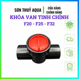 Van Khóa Tinh Chỉnh PVC STORM AQUA F20 F25 F32 | Van Điều Chỉnh Lưu Lượng Nước Cho Hồ Cá, Hồ Koi 2
