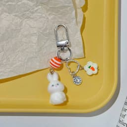 Charm Móc khóa treo balo, túi xách hình thú cưng cute. Phụ kiện treo móc khóa, balo, túi xách 4