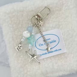 Charm móc khóa, dây treo điện thoại hình sao biển. Phụ kiện treo điện thoại, balo, túi xách 4