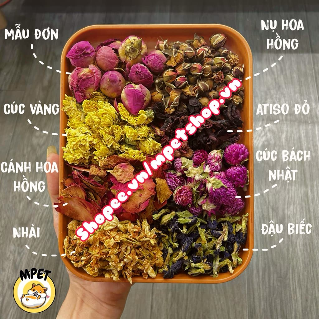 Hoa khô giảm stress cho hamster [15g]