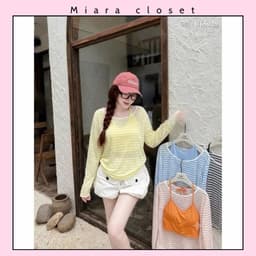 Set Áo Thun Giấy Dài Tay Mix Áo Dây có Đệm Ngực 1