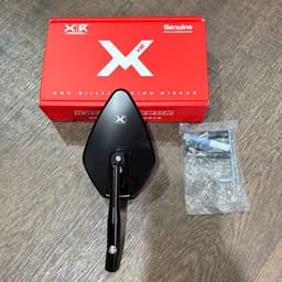 Kính Hậu X1R XM04 Chính Hãng Gắn Xe Máy Universal Winner Exciter Vario Vision SH Wave Màu Đen Bạc CNC 5