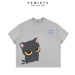 Áo Thun Local Brand VEQISTU " TWIN CATS ", Áo Thun Boxy Form Rộng Unisex 250Gsm 100% CottonMÔ TẢ SẢN PHẨM ÁO THUN LOCAL 4