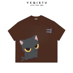 Áo Thun Local Brand VEQISTU " TWIN CATS ", Áo Thun Boxy Form Rộng Unisex 250Gsm 100% CottonMÔ TẢ SẢN PHẨM ÁO THUN LOCAL 5