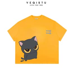 Áo Thun Local Brand VEQISTU " TWIN CATS ", Áo Thun Boxy Form Rộng Unisex 250Gsm 100% CottonMÔ TẢ SẢN PHẨM ÁO THUN LOCAL 9