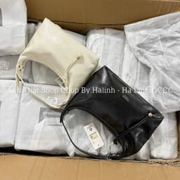 CHSK - Đeo 2 Kiểu - Túi Kẹp Nách Hobo Form Basic Da Nhám 3