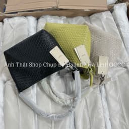 BST NEW - Túi Đeo Vai Chio Da Đan Dáng Giỏ Hobo Basic 4
