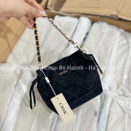 BST NEW - Túi Chio Miệng Rút Chần Trám Có Kèm Quai Đeo Chéo 6