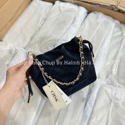 BST NEW - Túi Chio Miệng Rút Chần Trám Có Kèm Quai Đeo Chéo 7