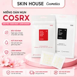 Miếng Dán Mụn COSRX Acne Pimple Master Patch & Clear Fit Master Patch Chính Hãng Hàn Quốc Skin House 1