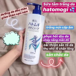 Sữa Tắm Hatomugi Nhật Bản 800ml Chiết Xuất Hạt Ý Dĩ Dưỡng Ẩm Làm Sạch Da Mềm Mịn Cho Mọi Loại Da Skin House 5
