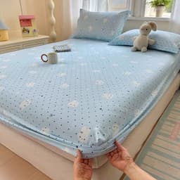 BỘ GA GỐI ĐŨI SỢI TRE MÀU PASTEL HOT TREND CHẤT SỢI TRE MỀM MẠI THẤM HÚT MỔ HÔI 2