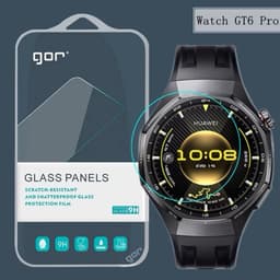 Bộ 3 kính cường lực GOR Huawei Watch GT6 , GT6 Pro 41/46mm trong suốt, siêu mượt Hãng GOR ( 3 miếng) 1