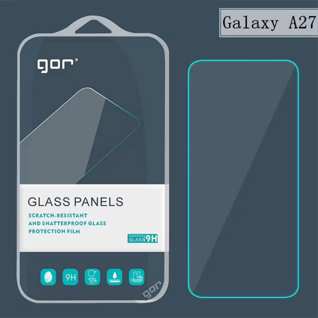 Bộ 2 kính cường lực GOR Samsung Galaxy A27 trong suốt, siêu mượt Hãng GOR