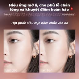 MENOW RABBIT Phấn Phủ Nén Kiềm Dầu Chống Nước, Che Phủ Hoàn Hảo 8.5gr 9