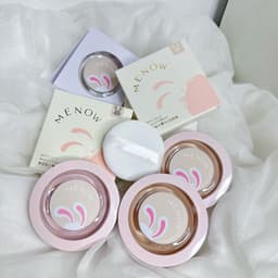 MENOW RABBIT Phấn Phủ Nén Kiềm Dầu Chống Nước, Che Phủ Hoàn Hảo 8.5gr 3