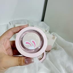 MENOW RABBIT Phấn Phủ Nén Kiềm Dầu Chống Nước, Che Phủ Hoàn Hảo 8.5gr 7