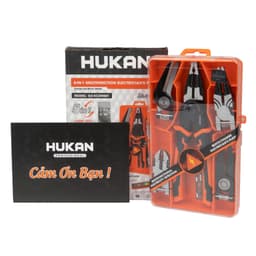 Bộ Kìm Thép 5 Trong 1 Đa Năng HUKAN G2-KCDN501, 5 Đầu Kìm Thay Đổi, Có Lò Xo Hồi Tự Động 2