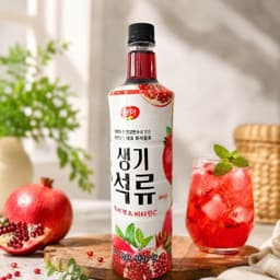 Nước Uống Giấm Lựu  Kwangya  Hàn Quốc, Lọ 970mL Giữ Dáng Đẹp Da Bổ Sung Collagen Tốt Cho Tiêu Hoá 9