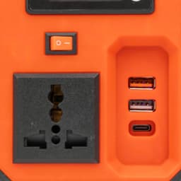 Bộ Chuyển Nguồn Chuyển từ 21v lên 240v HUKAN G2-INI2102LI - Có Đèn Led - Dùng Pin Chân Phổ Thông 5