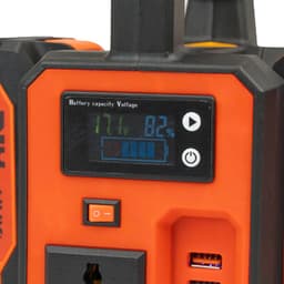 Bộ Chuyển Nguồn Chuyển từ 21v lên 240v HUKAN G2-INI2102LI - Có Đèn Led - Dùng Pin Chân Phổ Thông 4