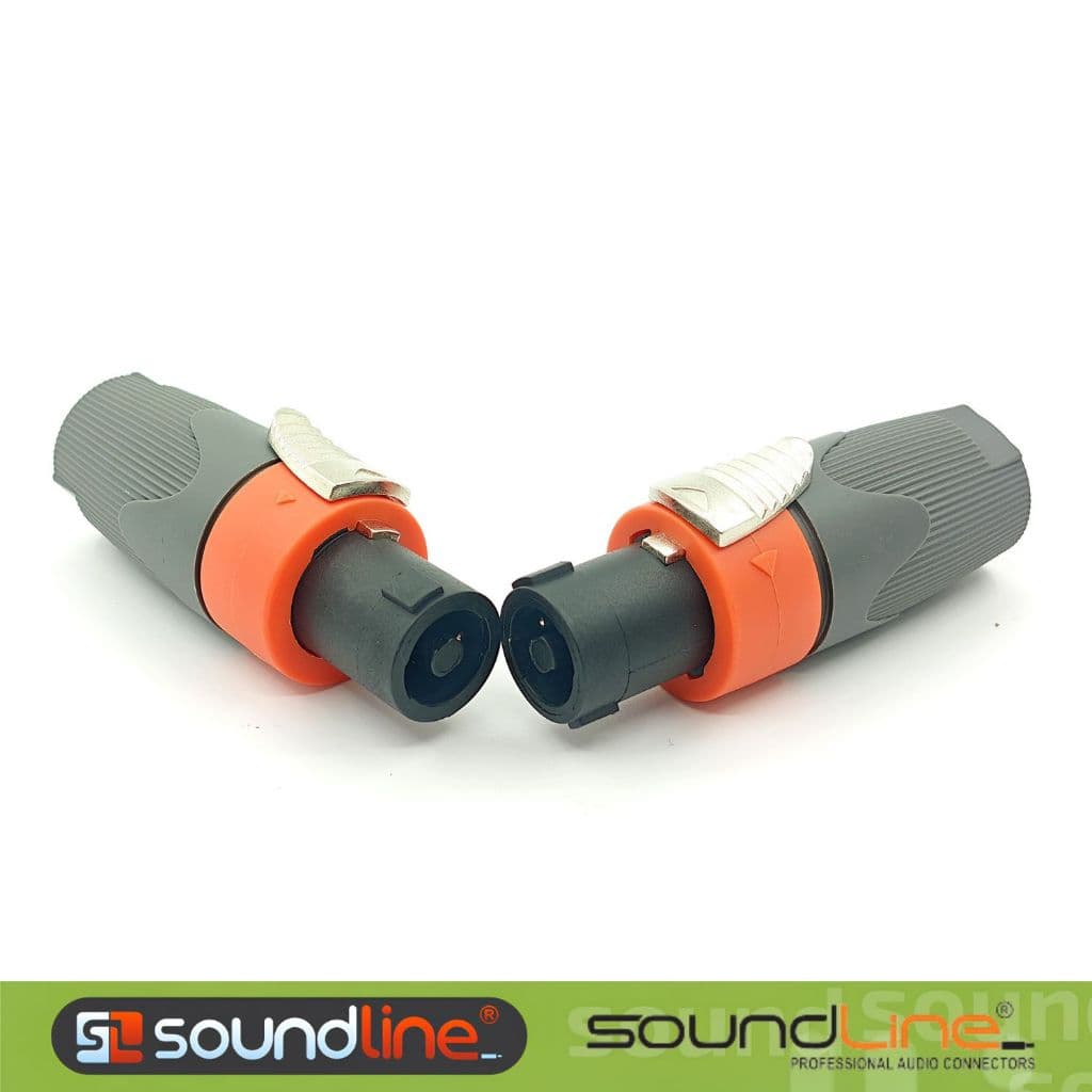 Giắc loa sân khấu, jack loa neutric speakon hãng Cam Soundline ( Giá 1c )
