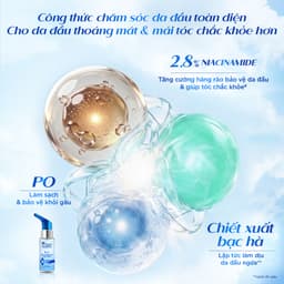 [KOL] Combo Dầu Gội Kiềm Dầu/ Giảm Ngứa 72 GIỜ Và Xịt Dưỡng 5 TRONG 1 HEAD & SHOULDERS Làm Sạch Gàu Vượt Trội 480g+50ml 4