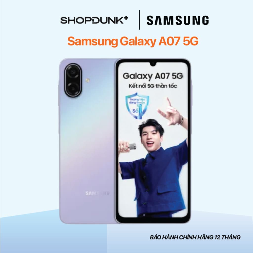 [KOL] Điện thoại Samsung Galaxy A07 5G Chính Hãng