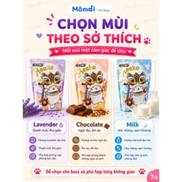 Cát Tofu Meeko 8L 2.3kg Cho Mèo | Mix Đất Sét, Vón Nhanh, Thấm Hút & Khử Mùi 2