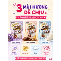 Cát Tofu Meeko 8L 2.3kg Cho Mèo | Mix Đất Sét, Vón Nhanh, Thấm Hút & Khử Mùi 8